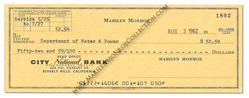 Marilyn-Monroe-August-3-1962-Check