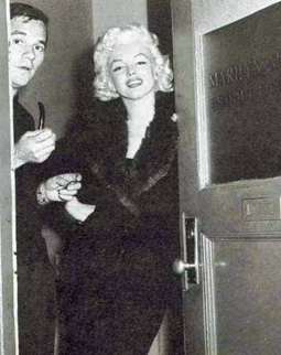 Inside the offices of Marilyn Monroe Productions. 