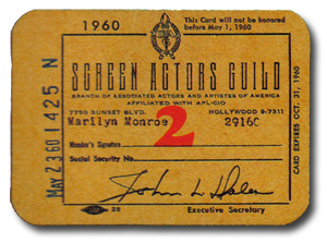 Marilyn-Monroe-Screen-Actors-Guild-SAG-Membership-Card-1960