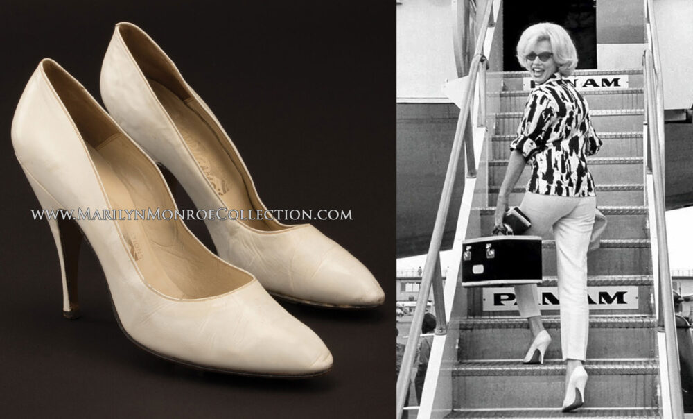 Marilyn Monroe Personal Ferragamo Shoes - The Marilyn Monroe