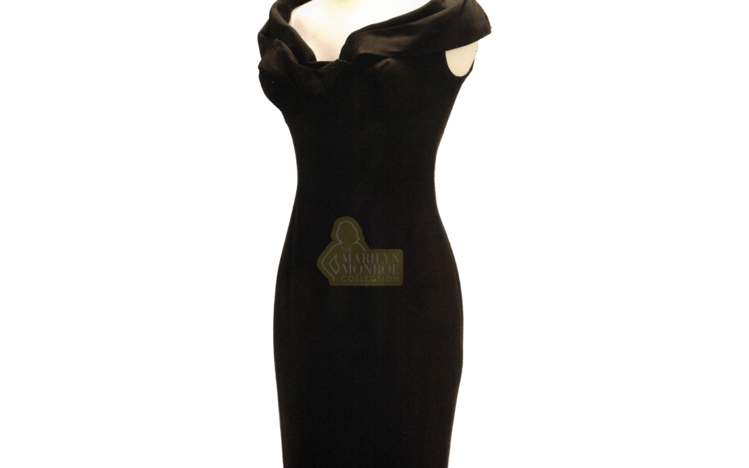 Marilyn Monroe’s Personal Black Silk Cocktail Dress