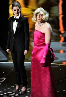 James Franco as Marilyn Monroe at the 2011 Oscars