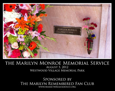 2012 Marilyn Monroe Memorial Service Announcement