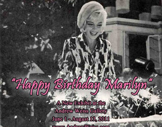 You’re Invited to Participate in “Happy Birthday Marilyn,” a New Exhibit Celebrating Marilyn’s 85th Birthday