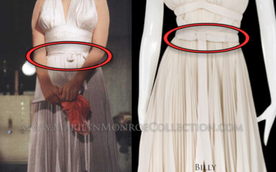 Marilyn Monroe Seven Year Itch Subway Scene Travilla Costume Replica Heads to Auction