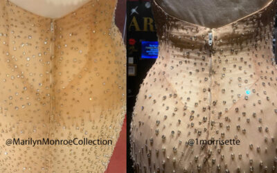 Marilyn Monroe Famous JFK Dress Loaned by Ripley’s is Permanently Damaged after KimK Met Gala Red Carpet Walk