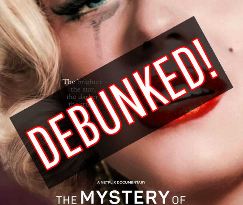 Anthony Summers Netflix Documentary Mystery of Marilyn Monroe Debunked