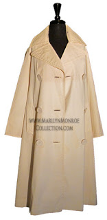 New Collection Piece Added: Marilyn Monroe’s Personal Ivory Cotton Overcoat