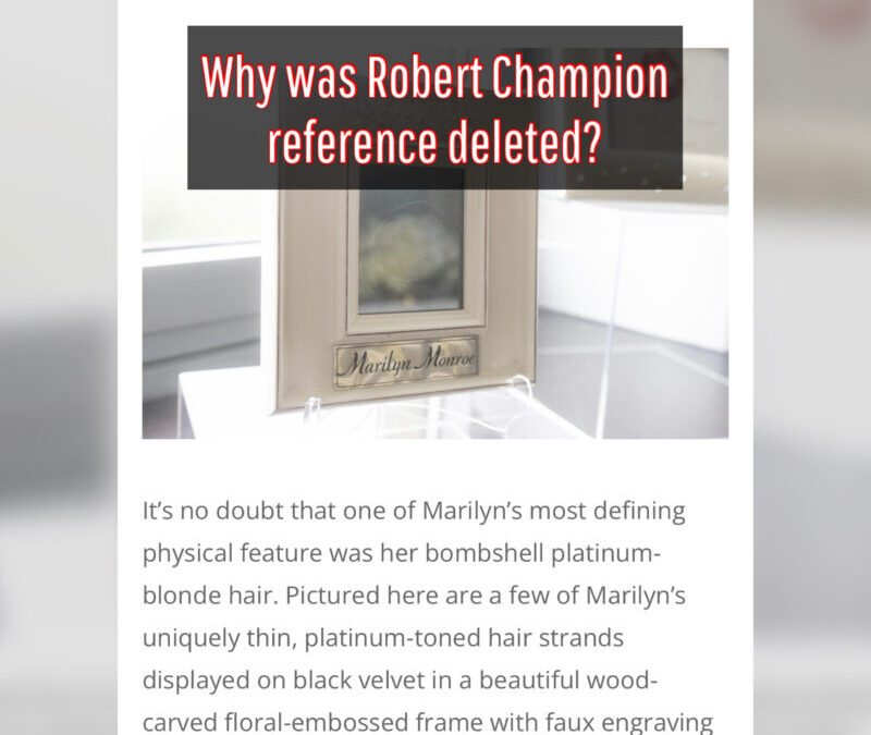 Ripley’s Backpedals on Fake Marilyn Monroe Hair Gifted to Kim Kardashian