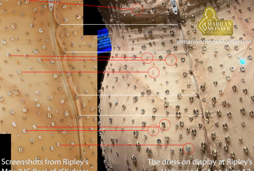 Marilyn Monroe’s Dress is “Not the Way it Was” when Kim K Wore It