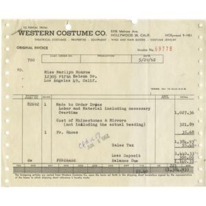 marilyn-monroe-receipt-jfk-dress