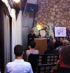 Rick Carl reads a letter from Don Murray about #MarilynMonroe