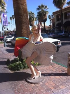 Marilyn Spotting:  Palm Springs, CA
