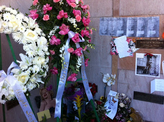 Flowers for #MarilynMonroe. Keep the Legend Alive.