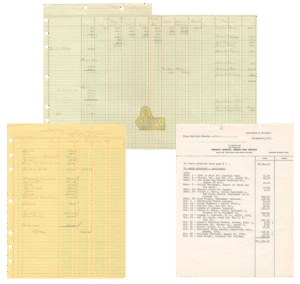 Marilyn Monroe’s Personal Accounting Documents, September 1 to October 31, 1953