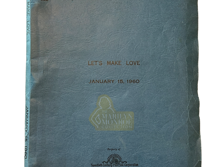 Marilyn Monroe’s Personal Script for Let’s Make Love
