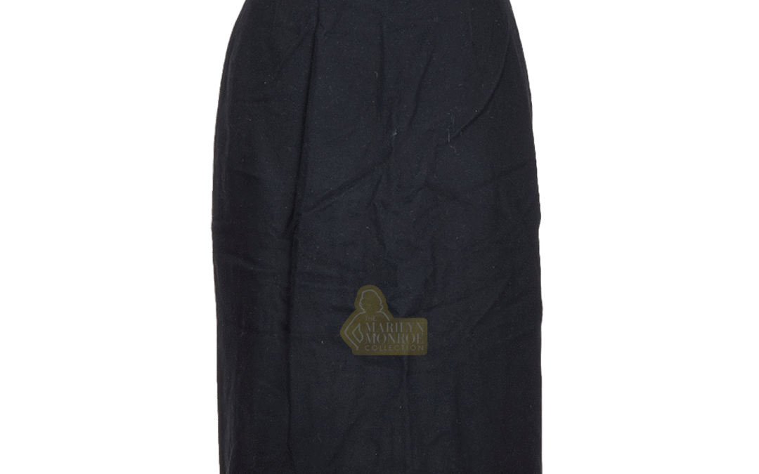 Marilyn Monroe’s Personal Black Wool Skirt
