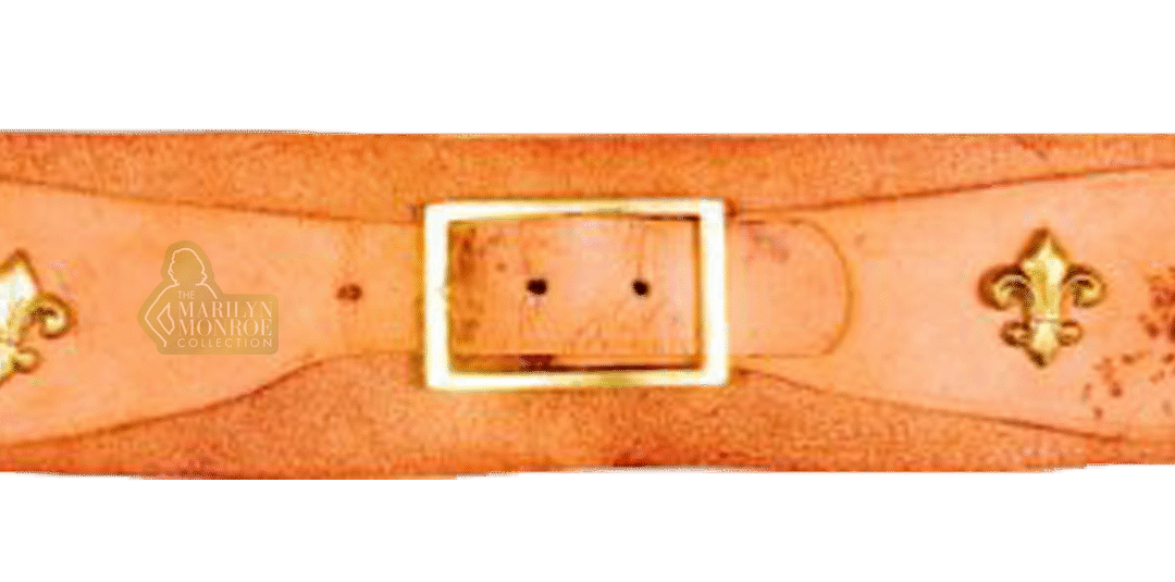 Marilyn Monroe’s Personal Leather Belt