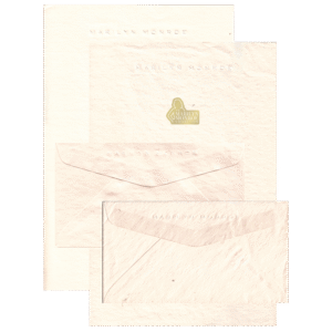 Marilyn Monroe’s Personal Stationery