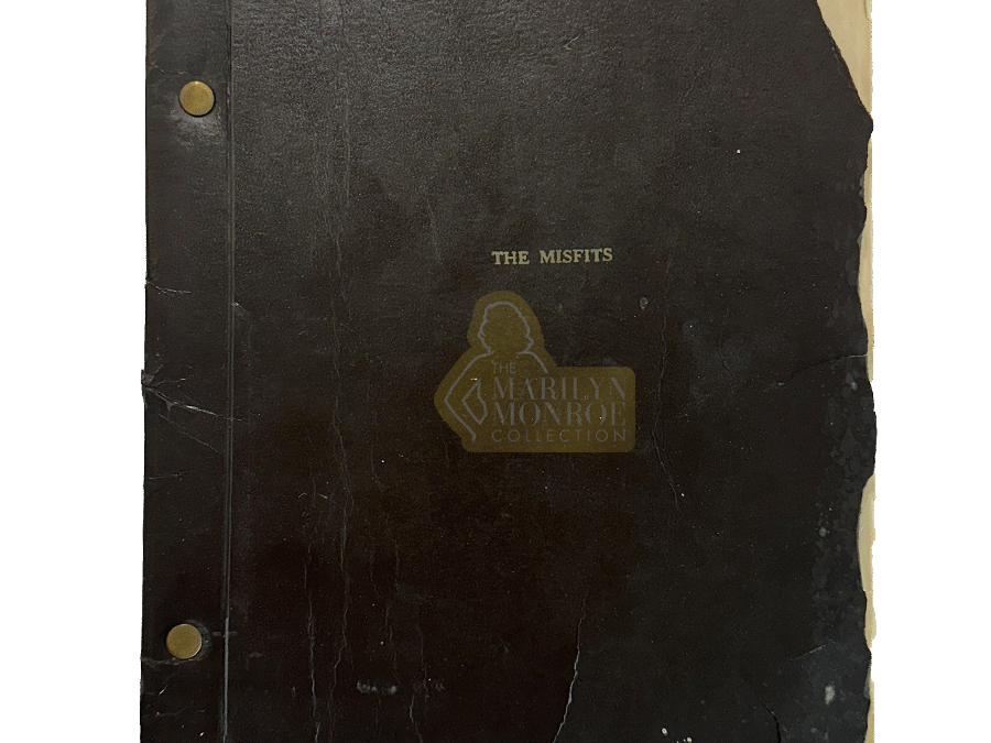 Marilyn Monroe’s Personal Script for The Misfits