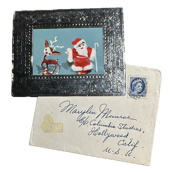 Christmas Card Marilyn Monroe