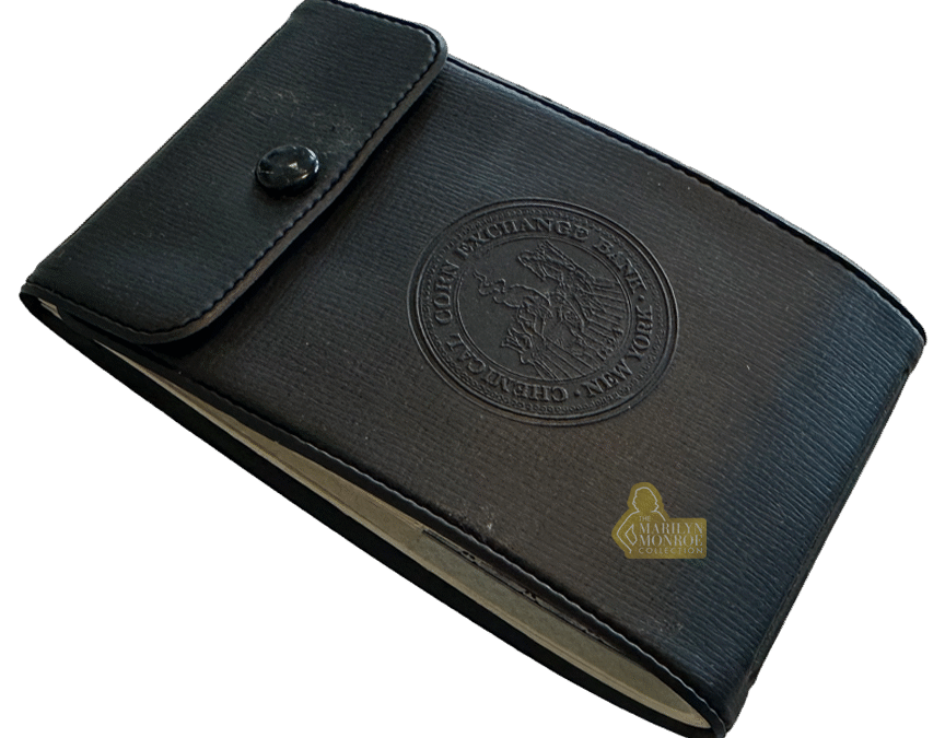 Marilyn Monroe’s Personal Irving Trust Company Checkbook