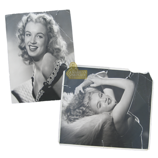 Two Marilyn Monroe Owned, Signed, and Gifted Photographs