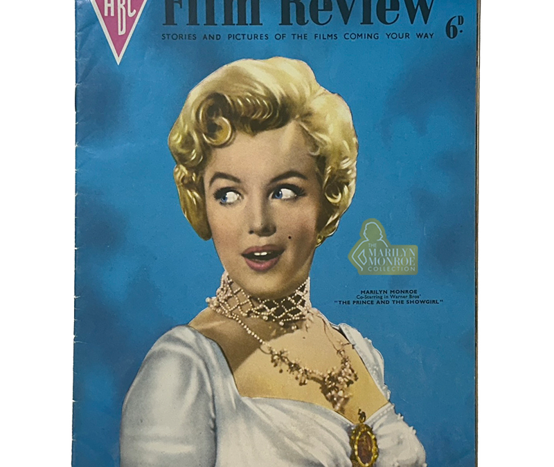 Marilyn Monroe’s Personal Copy of ABC Film Review Magazine, 1957