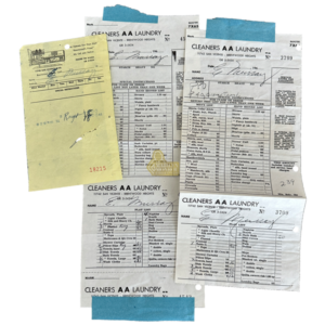 Marilyn Monroe’s Personal Laundry Receipts Providing Documentary Context to Death Scene Claims