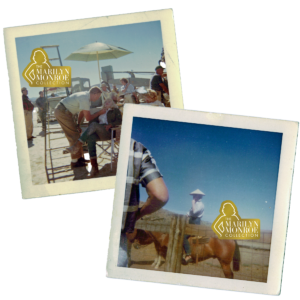 Marilyn Monroe Original Behind the Scenes Snapshots from the Set of The Misfits