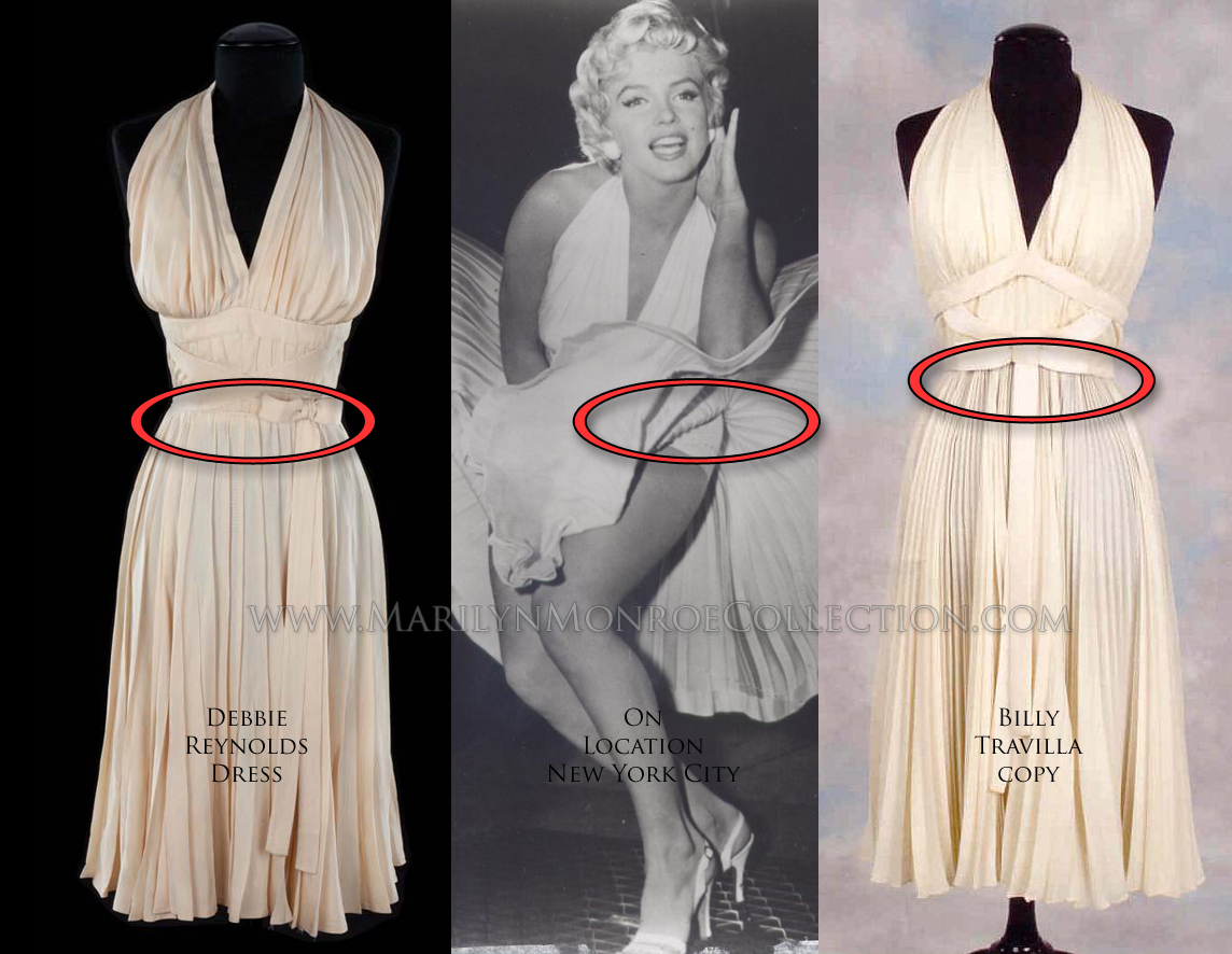 The Marilyn Monroe Seven Year Itch Dress Part I The Marilyn Monroe Collection